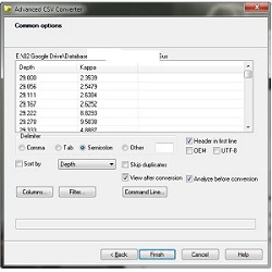 Advanced CSV Converter 7.41 free instal