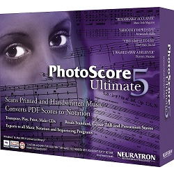 Neuratron PhotoScore Ultimate Crack free
