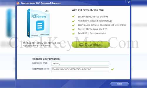 Wondershare PDF Password Remover Full Cracked