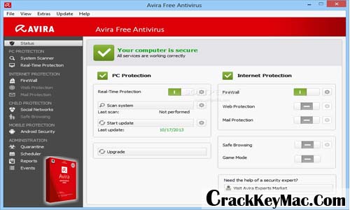 Avira Antivirus Pro Serial Key