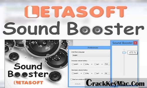 Letasoft Sound Booster Crack Full Version
